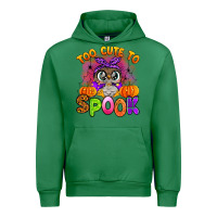 Emerald too cute to spook with owl Urban Hoodie - Artiststas