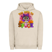 Pigment French Oak too cute to spook with owl Urban Hoodie - Artiststas