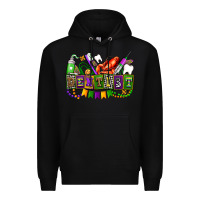 Black mardi gras dentist Premium Hoodie - AdoDesignShop