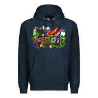 Navy mardi gras dentist Premium Hoodie - AdoDesignShop