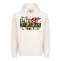 Pale Pink mardi gras dentist Premium Hoodie - AdoDesignShop