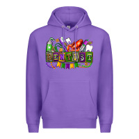 Purple mardi gras dentist Premium Hoodie - AdoDesignShop