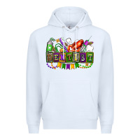 White mardi gras dentist Premium Hoodie - AdoDesignShop