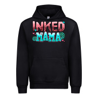 Black inked mama Urban Hoodie - AdoDesignShop