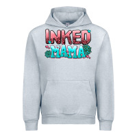 Heather Grey inked mama Urban Hoodie - AdoDesignShop