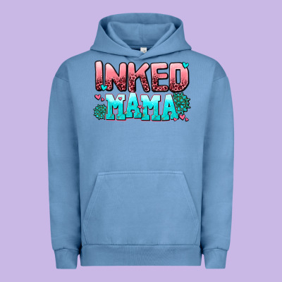 Inked Mama Urban Hoodie Designed By Adodesignshop