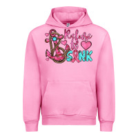 Fuchsia Pink refuse to sink Urban Hoodie - JahusDesignShop