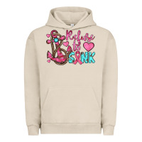 Pigment French Oak refuse to sink Urban Hoodie - JahusDesignShop