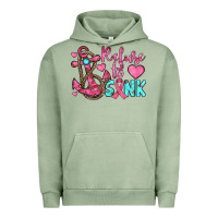 Pigment Oil Green refuse to sink Urban Hoodie - JahusDesignShop