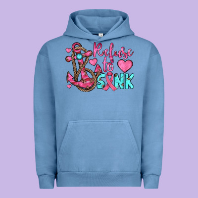 Refuse To Sink Urban Hoodie Designed By Jahusdesignshop