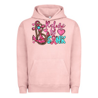 Pigment Salmon refuse to sink Urban Hoodie - JahusDesignShop
