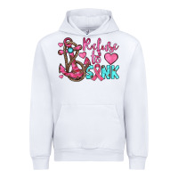 White refuse to sink Urban Hoodie - JahusDesignShop