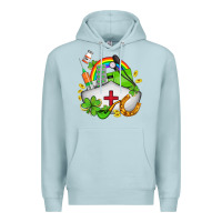 Blue Mist nurse  st patricks Premium Hoodie - AdoDesignShop