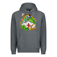 Rock nurse  st patricks Premium Hoodie - AdoDesignShop