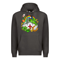 Smoke nurse  st patricks Premium Hoodie - AdoDesignShop