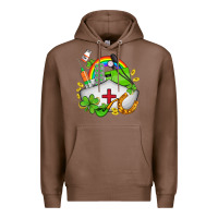 Chestnut nurse  st patricks Premium Hoodie - AdoDesignShop