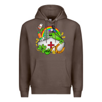Coffee nurse  st patricks Premium Hoodie - AdoDesignShop