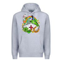Heather Grey nurse  st patricks Premium Hoodie - AdoDesignShop