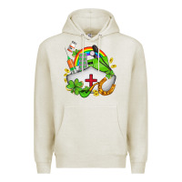 Oatmeal Heather nurse  st patricks Premium Hoodie - AdoDesignShop