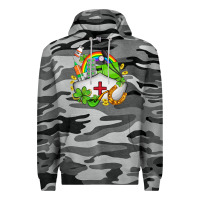 Slate Camo nurse  st patricks Premium Hoodie - AdoDesignShop