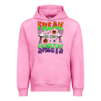 Fuchsia Pink freak in the sheets Urban Hoodie - BundleAndBundleShop