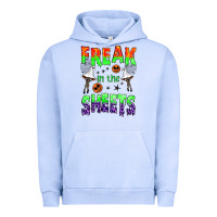 Pigment Grape Ice freak in the sheets Urban Hoodie - BundleAndBundleShop