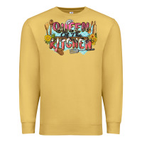 Antique Gold queen of the kitchen Premium Sweatshirt - Zillion Design Studio