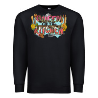Black queen of the kitchen Premium Sweatshirt - Zillion Design Studio