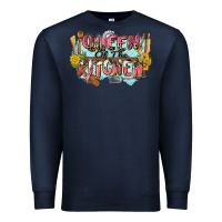 Navy queen of the kitchen Premium Sweatshirt - Zillion Design Studio