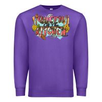 Purple queen of the kitchen Premium Sweatshirt - Zillion Design Studio