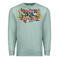 Seafoam queen of the kitchen Premium Sweatshirt - Zillion Design Studio