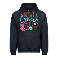 Navy give cancer the boot Urban Hoodie - JahusDesignShop