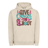 Pigment French Oak give cancer the boot Urban Hoodie - JahusDesignShop