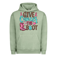 Pigment Oil Green give cancer the boot Urban Hoodie - JahusDesignShop