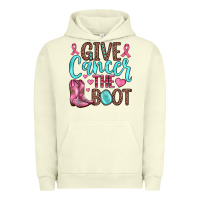 Pigment Pistachio give cancer the boot Urban Hoodie - JahusDesignShop