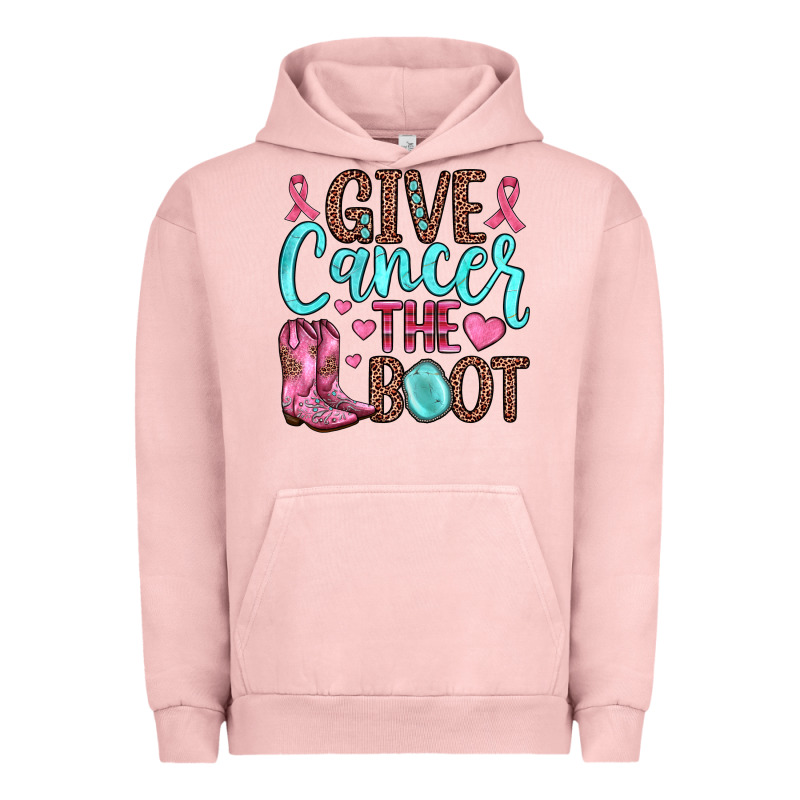 Give Cancer The Boot Urban Hoodie by JahusDesignShop | Teevron