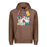 Chestnut nurse  easter Premium Hoodie - AdoDesignShop