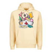 Pina Colada nurse  easter Premium Hoodie - AdoDesignShop