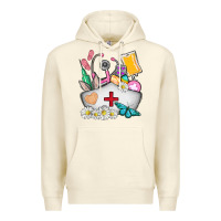 Sandshell nurse  easter Premium Hoodie - AdoDesignShop