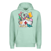 Seafoam nurse  easter Premium Hoodie - AdoDesignShop