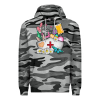Slate Camo nurse  easter Premium Hoodie - AdoDesignShop