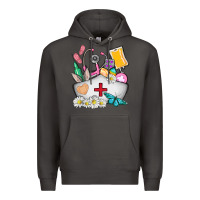Smoke nurse  easter Premium Hoodie - AdoDesignShop