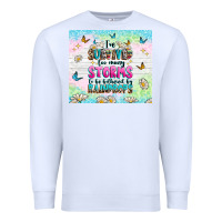 White ive survived too many storms Premium Sweatshirt - texasbilliewilder