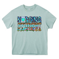 Arona Nursing Student No Sleep No Money No Life Heavy Core Tee - CowhideDigitalArt