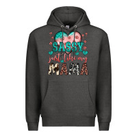 Charcoal Heather sassy just like my mama Premium Hoodie - JahusDesignShop