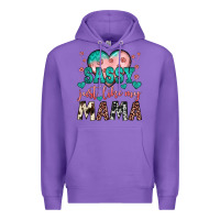 Purple sassy just like my mama Premium Hoodie - JahusDesignShop