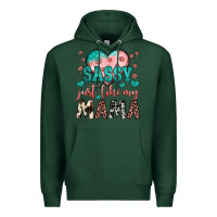 Sports Green sassy just like my mama Premium Hoodie - JahusDesignShop