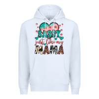 White sassy just like my mama Premium Hoodie - JahusDesignShop