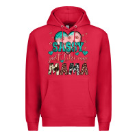 Cardinal sassy just like my mama Premium Hoodie - JahusDesignShop