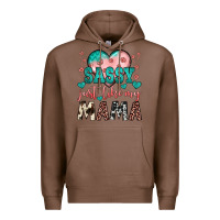 Chestnut sassy just like my mama Premium Hoodie - JahusDesignShop